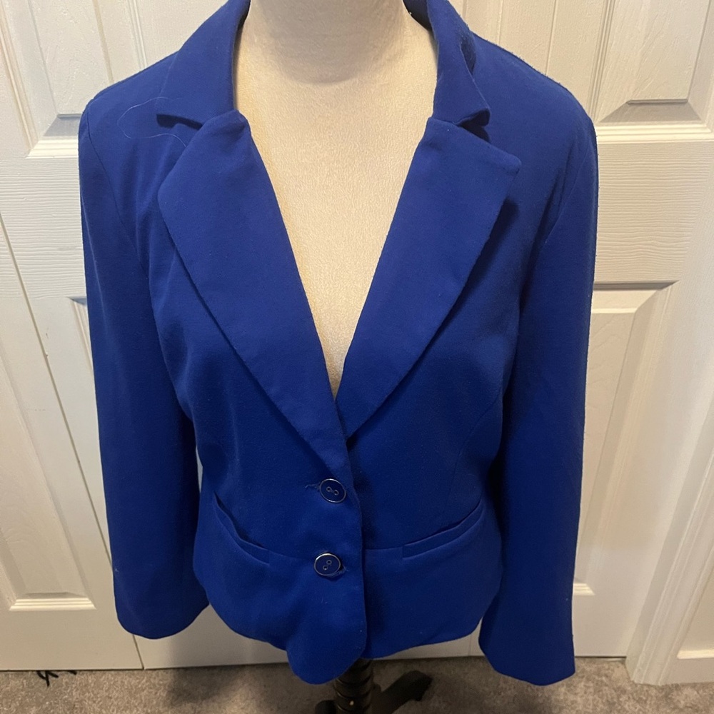 Sandro size L Women's Blue Blazer